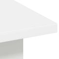 vidaXL Konferenčný stolík Biela 77 x 55 x 42 cm Kompozitné drevo