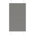 vidaXL plisovaná roleta antracitová 80x150 cm Šírka látky 79,4 cm