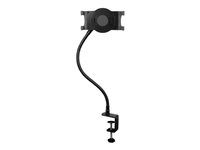 Bendable Tablet Arm - Desk Mount Tablet Stand - For Most 7" to 11" Tablets - Detachable Holder - Montážna sada (svorka, nastaviteľný držiak, prispôsobiteľné montážne rameno) - pre tablet - plast, oceľ - čierna - veľkosť obrazovky: 7"-11" - na stôl - pre P/N: DK30CHPH, STSCART