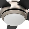 vidaXL Stropný ventilátor s osvetlením a diaľkovým ovládaním Ø 110 cm