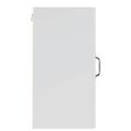 vidaXL kuchynské nástenné skrinky 2 ks "Kalmar" White Engineered Wood