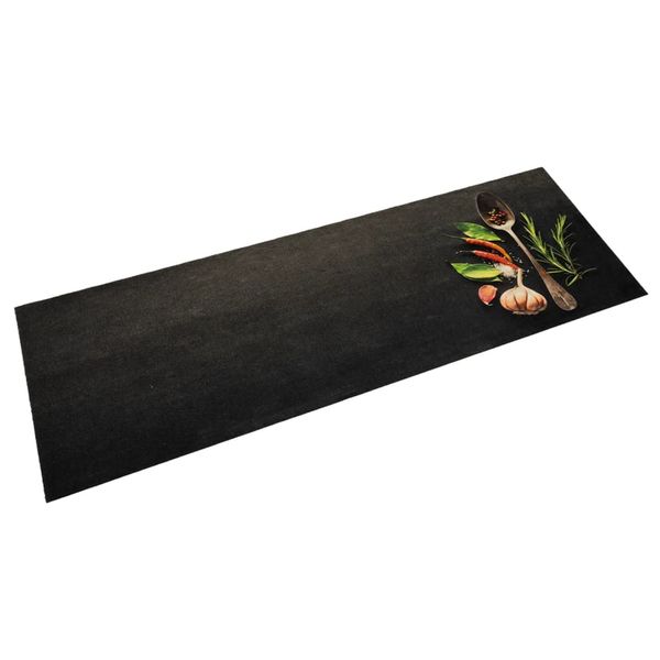 vidaXL Kuchynský koberec umývateľný Spices 60x180 cm zamat