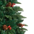 vidaXL Umelý vianočný stromček Zelená 150 cm PVC, kov a plast