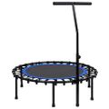 vidaXL Fitness trampolína s rukoväťou a bezpečnostnou podložkou 102 cm