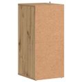 vidaXL Skrinky na topánky 2 ks dub artisan 32x35x70 cm kompoz. drevo