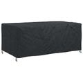 vidaXL Obal na nábytok Jednofarebný Čierna 240 x 140 x 90 cm 210D