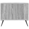 vidaXL Konferenčný stolík Sivá sonoma 90 x 50 x 40 cm Kompozitné drevo
