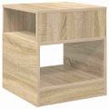 vidaXL Koncový stôl Sonoma dub 40,5 x 40 x 45 cm Kompozitné drevo