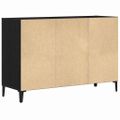 vidaXL Servírovacia skriňa Čierny dub 103,5 x 35 x 70 cm
