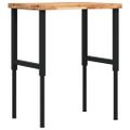 vidaXL Pracovný stôl 80x60x(73-99,5) cm masívna akácia obdĺžnik