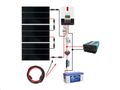 Solárna sústava ostrovová SOLARFAM 540Wp, 12V, batéria 200Ah, menič 230VAC 2000W
