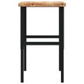 vidaXL Pracovný stôl 100x60x(73-99,5) cm masívna akácia obdĺžnik
