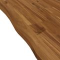 vidaXL Obdĺžnikový stôl 60 x 60 x 3,5 cm Štvorcový Prírodná