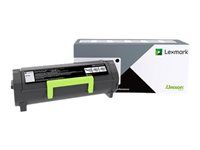 Extra vysoká výťažnosť - čierna - originálna - kazeta s farbivom - pre Lexmark MS517dn, MS617dn, MX517de, MX617de