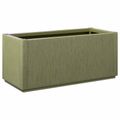 vidaXL Záhradný kvetináč Zelená 80 x 36 x 35 cm PP