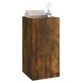 vidaXL TV skrinky 2 ks dymový dub 30,5x30x60 cm spracované drevo