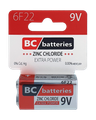 BC 6F22 Extra Power Zinkochloridová 9V/1ks
