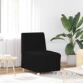 vidaXL Bezrúčková modulárna sofa jednotka 3 ks Čierna