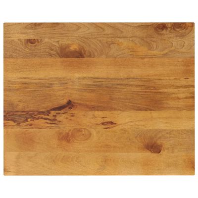 vidaXL Stolová doska 90x80x2,5 cm obdĺžniková masívna mangová farba