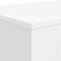 vidaXL Konferenčný stolík Biela 102 x 35 x 75 cm Kompozitné drevo