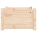 vidaXL Pelech pre psa 55,5x45,5x28 cm masívne borovicové drevo