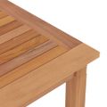 vidaXL Záhradný jedálenský stôl 200x90x75 cm tíkové masívne drevo