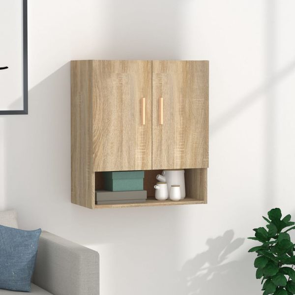 vidaXL Nástenná skrinka dub sonoma 60x31x70 cm spracované drevo