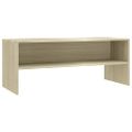 vidaXL TV skrinka farba dubu sonoma 100x40x40 cm drevotrieska