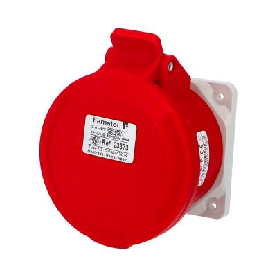 Zásuvka vstavaná 23373 IP54/400V/32A/5P 6h, priama - SpeedPRO