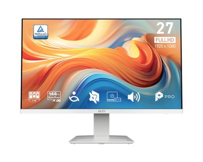 MSI Pro/MP273W E14A/27''/IPS/FHD/144Hz/1ms/Biela/3R