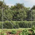 vidaXL Drôtený plot strieborný 2x25 m