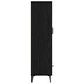 vidaXL Highboard Čierny dub 70 x 31 x 115 cm Kompozitné drevo