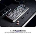 Endorfy mechanická klávesnice Thock V2 TKL / drátová / ARGB /  red sw. / USB / CZ/SK layout Klávesnice, herní, drátová, mechanická, Endorfy Red, CZ/SK layout, TKL, ARGB, hliníková konstrukce, USB, šedá