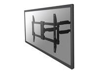 Držiak - plný pohyb - pre displej LCD - čierna - veľkosť obrazovky: 32"-60" - montáž na stenu
