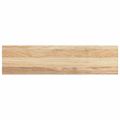 vidaXL Okenný parapet 2 ks 80x20x2 cm neošetrený dubový masív