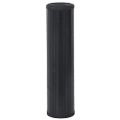 vidaXL Koberec obdĺžnikový čierny 70x200 cm bambus