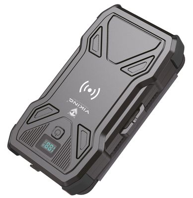 Solárna powerbanka VIKING TYR I/Output: 1xUSB-C, 2xUSB-A/Wireless charge 15W max/10000mAh/ LED svetlo