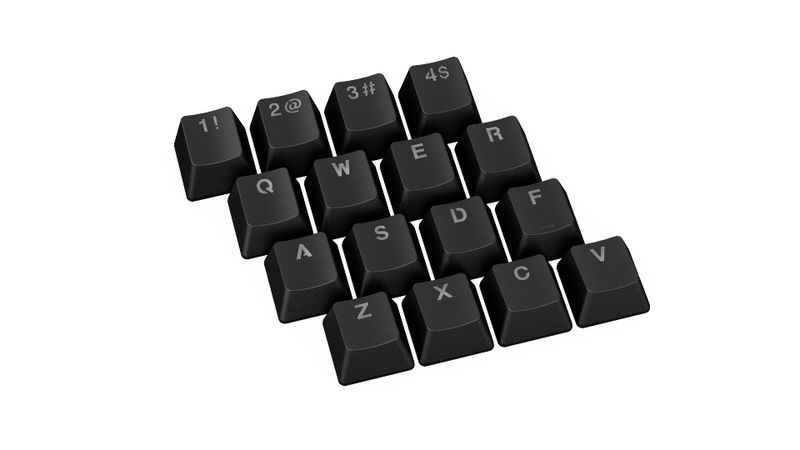 Endorfy set klávesov KC124 BK Dbl. Shot