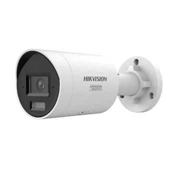 Hikvision 4MPix IP Bullet AcuSense kamera s nastaviteľným ohniskom objektívu; IR 40m, Mikrofón, Blikač, IP67
