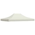 vidaXL Strecha na párty stan 4x3 m, krémová 270 g/m²
