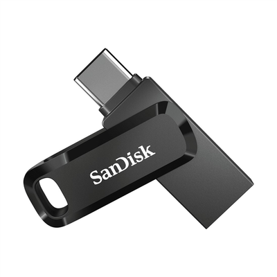 SanDisk Ultra Dual GO USB 128GB Type-C, čierny