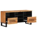 vidaXL TV skrinka 100x34x46 cm, akáciový masív