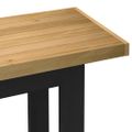 vidaXL Stôl NOAIN nohy v tvare U, 120x50x75 cm, borovicový masív