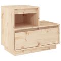 vidaXL Nočné stolíky 2 ks 60x34x51 cm masívne borovicové drevo
