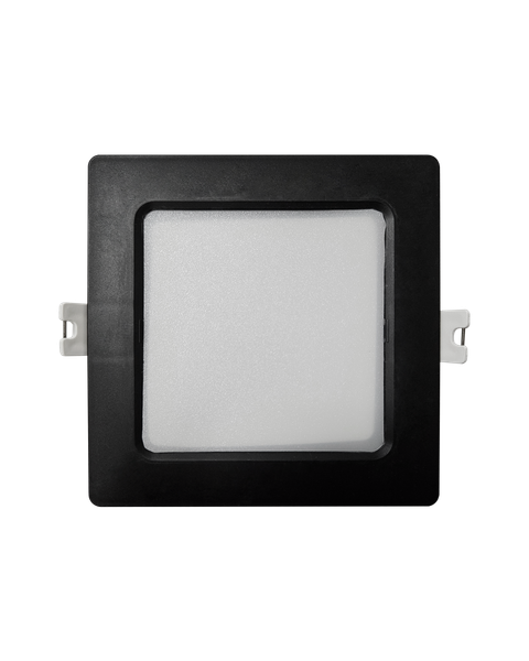 Q-58M LED panel 6W 660lm 4000K čierny - štvorcový pripevnený Qtec