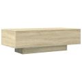 vidaXL Konferenčný stolík, dub sonoma 100x49,5x31 cm kompozitné drevo