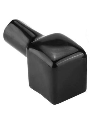 Ochranná krytka na svorku batérie čierna, veľkosť 16x16x14 mm