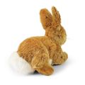 Plyšový králik hnedo-biely 23 cm ECO-FRIENDLY