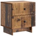 vidaXL Nočný stolík 2 ks Staré drevo 43 x 34,5 x 47,5 cm