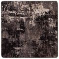 vidaXL Behúň MARSA Čierna 100 x 100 cm Polyester a PVC